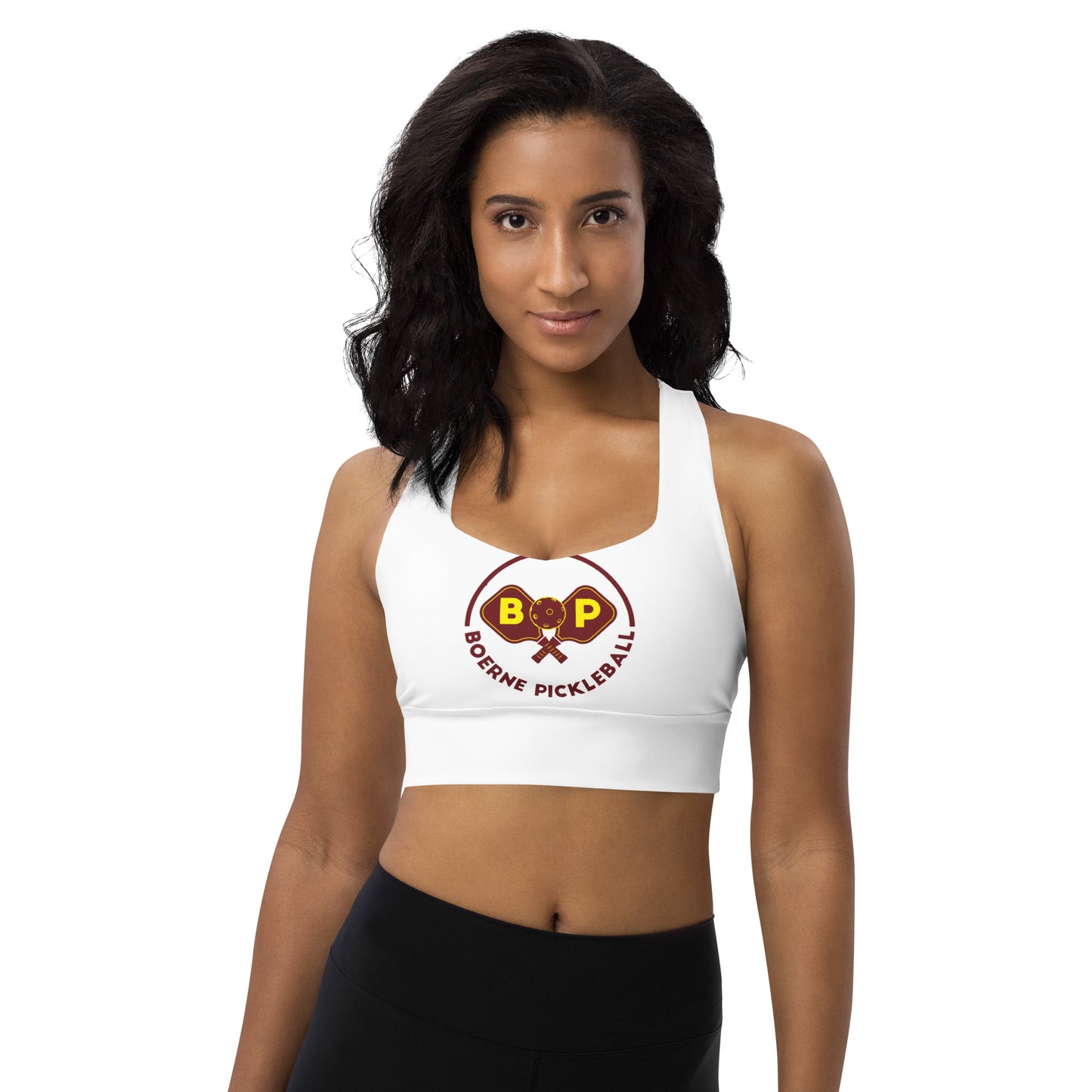 Longline sports bra
