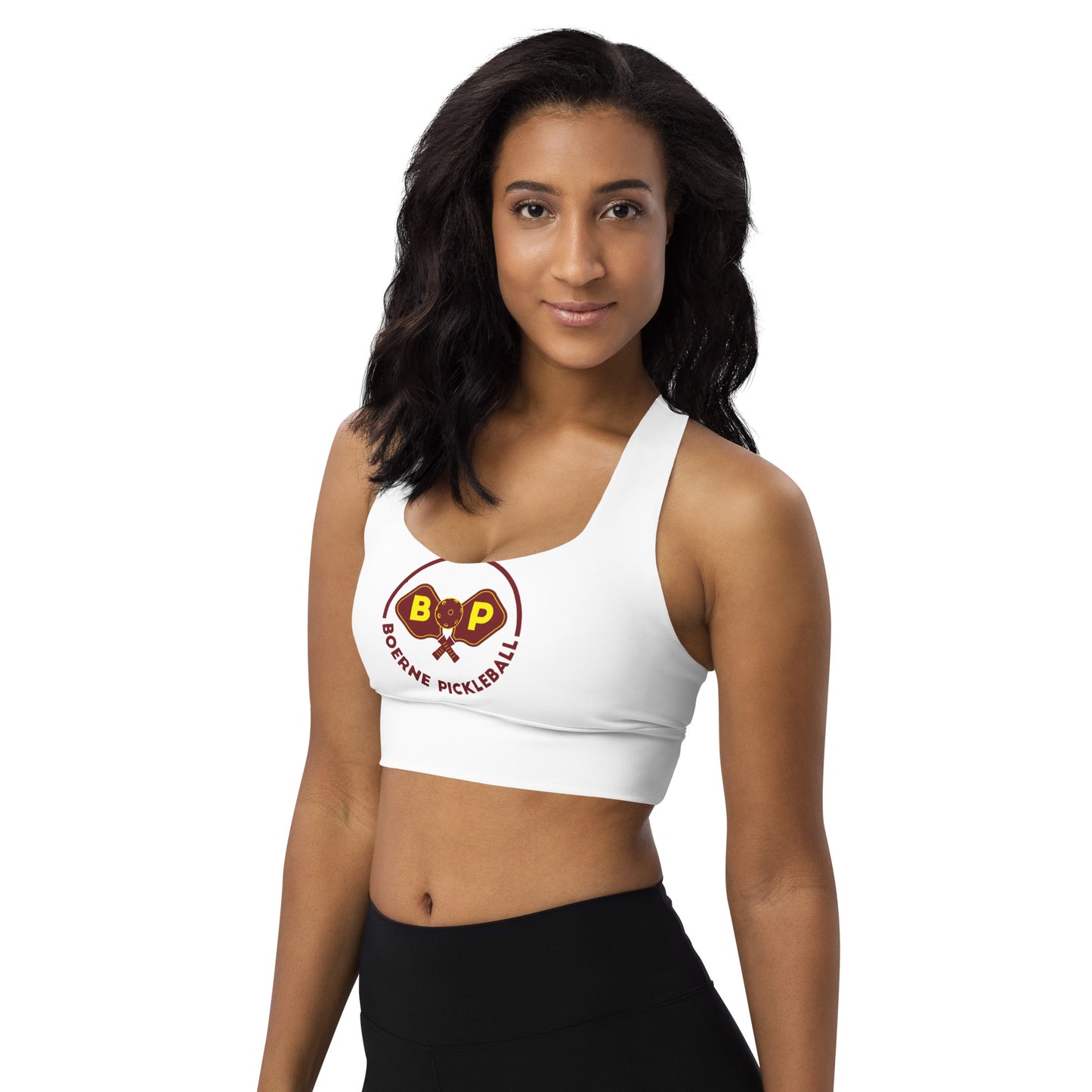 Longline sports bra