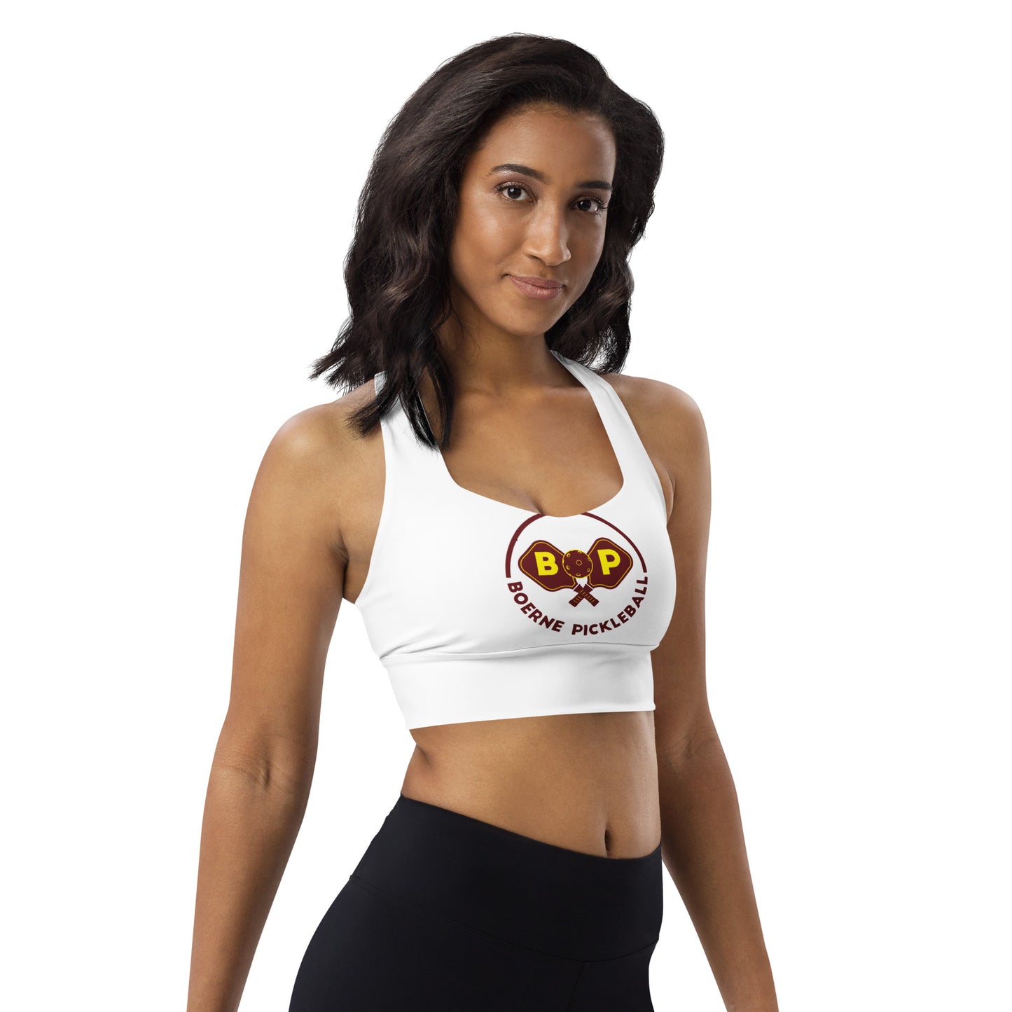 Longline sports bra