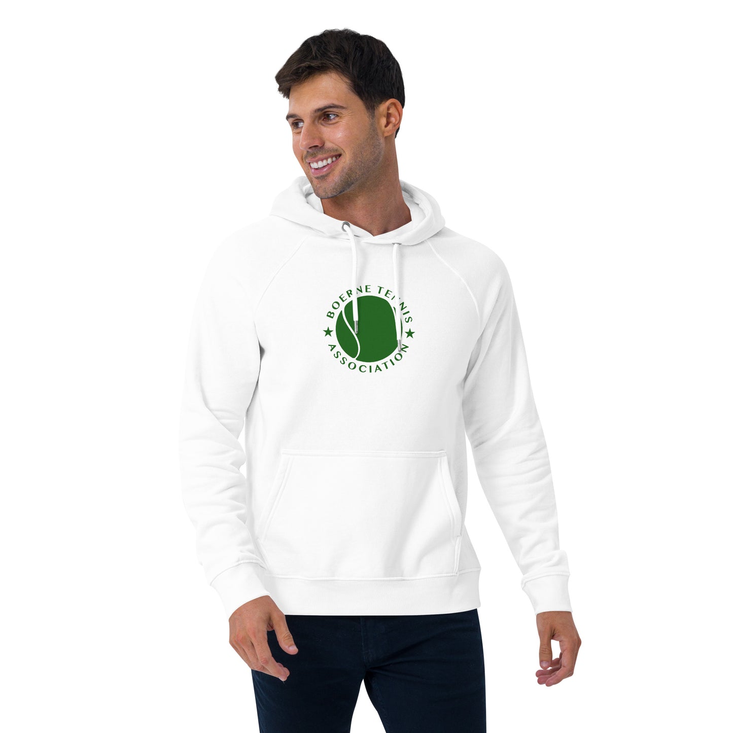 Unisex eco raglan hoodie