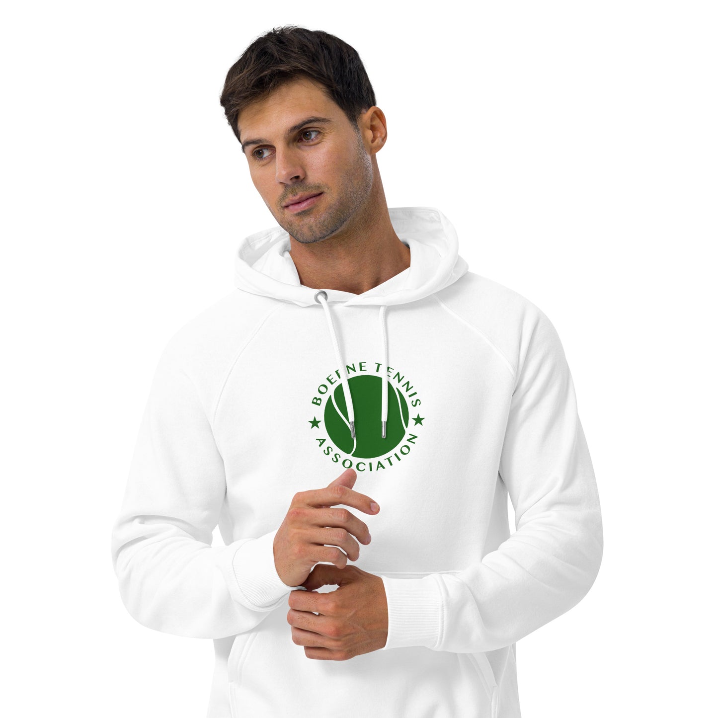 Unisex eco raglan hoodie